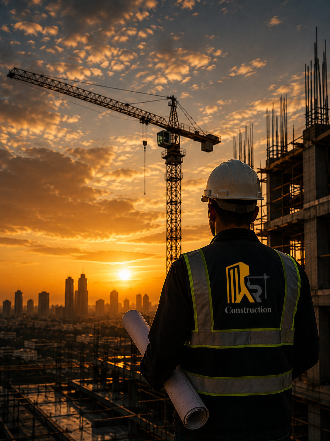 AR Construction site work